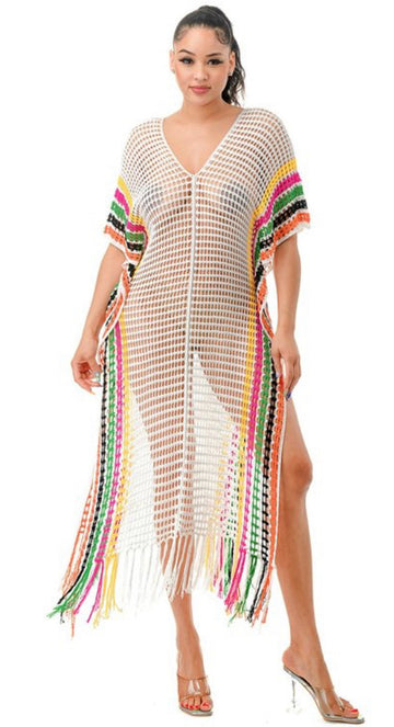 White Nassau Coverup Dress