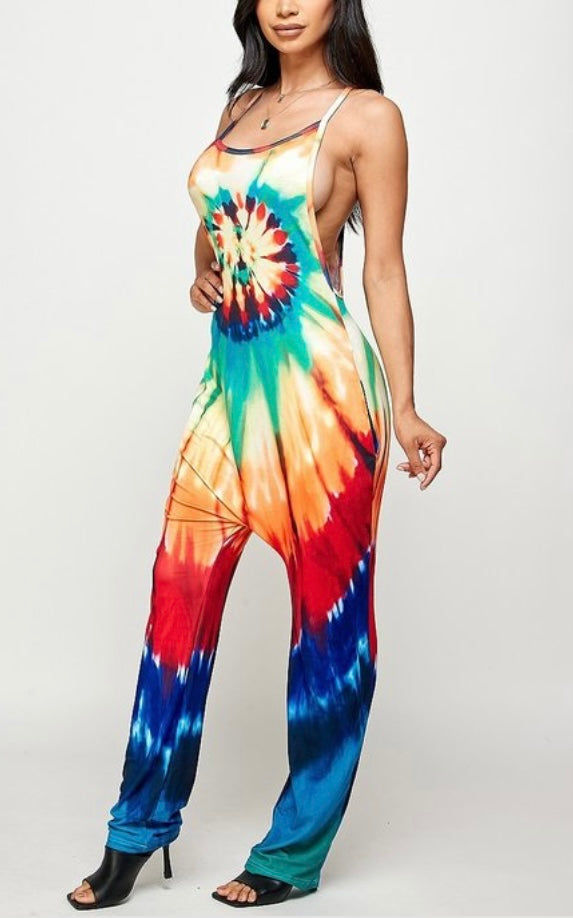 For The Culture Tye-Dye Jumpsuit